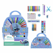 COLOURING STATIONERY SET 50 PIEZAS STITCH