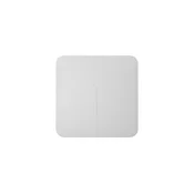 Ajax Systems 52154.144.WH SoloButton (2-gang) - gumb za stikalo z 2 gnezdi - bela