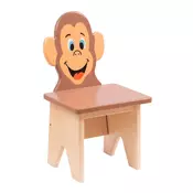 Personalized Wooden Kids’ Chair – Unique Design & Premium Quality! – Monkey
