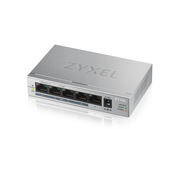 ZyXEL Zyxel GS1005-HP, 5 Port Gigabit PoE+ unmanaged desktop Switch, 4 x PoE, 60 Watt (GS1005HP-EU0101F)