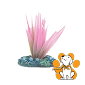 Flamingo Plasticno Bilje Za Dno Akvarijuma, Pink, S - 5cm