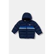 Otroška jakna adidas mornarsko modra barva, JL7392