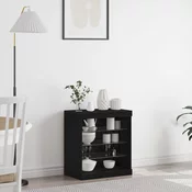 LED komoda Crni hrast 60,5 x 37 x 67 cm Konstruirano drvo