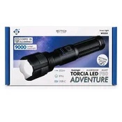 WETECH Alu P50 10W polnilna LED ročna svetilka – IPX6, USB-C, do 350 m