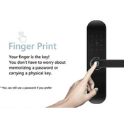 Gembird ZIGBEE-SMART-LOCK-WD002 zigbee fingerprint lock home security door smart lock WiFi remote ca