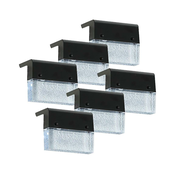 Immax 08501C - KOMPLET 6x LED RGB solarna zidna svetla LED/1W/1,2V 3500K IP65