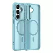 Hibridni ovitek HaloFrost II MagSafe za Samsung Galaxy S26 Plus - mint green