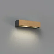FARO 71898 | Lako Faro zidna svjetiljka 1x LED 600lm 3000K IP65 IK07 teak
