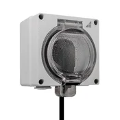 shumee Nadometna hermetična vtičnica AQUA66 2P+Z GHN IP66