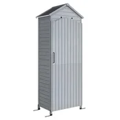 Homestar Vrtna omara 85x58x213 cm siva, (5000228199)