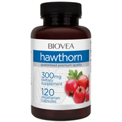 Hawthorn, 300 mg, 120 kapsula, Biovea