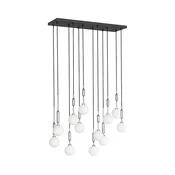 Open Design OR85440 - Luster na sajli ERO 12xG9/8W/230V sjajni hrom