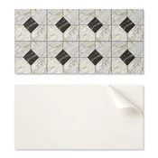 shumee Estetska vinilna stenska obloga s potiskom 120x60 cm Elegantni marmorni vzorec