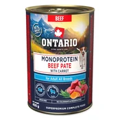 Ontario Adult monoprotein goveji paté s korenjem 400g