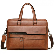 Moška Crossbody Torbica WEIXIER Gavin - Rjava KP35442