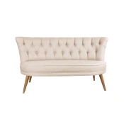 Atelier Del Sofa 2-sedežna zofa, Richland Loveseat - kremasta