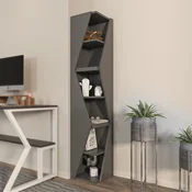Hanah Home Polica za kucu Arrow, 31,8x165x31,8 cm, Tamnosiva