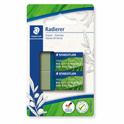 Staedtler radirka eco+ olive green 2/1 43 x 19 x 13 mm krt bl