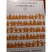 SCHOSTAKOVICH:SYMPHONY NO.8 STUDY SCORE
