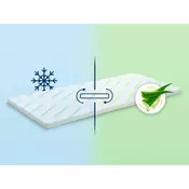 Dormeo Aloe Vera Vitalis 2u1 nadmadrac 5 cm, u potpunosti reverzibilan, jedna strana s ucinkom hladenja, druga za korištenje cijele godine, 7 zona udo