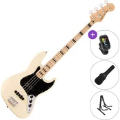 Fender Squier Affinity Series Active Jazz Bass MN SET Olympic White Elektricna bas gitara