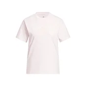 ADIDAS SPORTSWEAR Funkcionalna majica SATIN-FILLED LOGO GRAPHIC pastelno roza