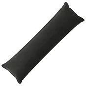 vidaXL Prevleka za blazino HOUTEN Črna 40 x 145 cm Žamet
