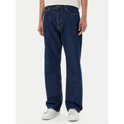 HUGO Jeans hlače Elyah_B 50520594 Mornarsko modra Straight Fit