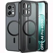 Overboard Ovitek za Oppo A6 Pro 5G, za MagSafe, mat ovitek , črn
