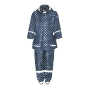 PLAYSHOES Funkcionalna obleka Punkte marine/bela