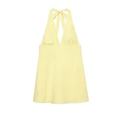 Pull&Bear Poletna obleka rumena