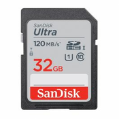 Spominska kartica SanDisk SDHC 32 GB Ultra (120 MB/s)