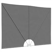 Zaslon za privatnost na balkonu 240 x 160 cm Poliester