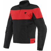Dainese Elettrica Air Black/Black/Lava Red 50 Tekstilna jakna