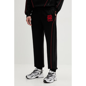 HUGO Spodnji del trenirke Dusson_RB 50559707 Črna Relaxed Fit