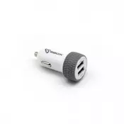 S BOX CC - 31 White Car USB Charger