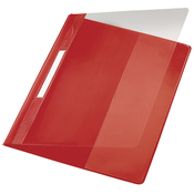 LEITZ LEITZ mapa Exquisit, DIN A4 dodatna širina, PVC, rdeča, (21652524)