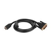 Kabel HDMI vtič - DVI 24+1 vtič vitalco 1,2 m