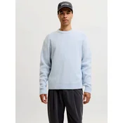 JACK & JONES Pulover JORCHAMBERI svetlo modra / temno modra