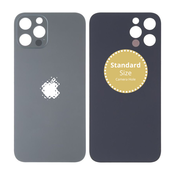 Apple iPhone 13 Pro Max - steklo zadnjega ohišja (grafit)