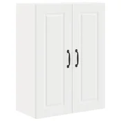 Vidaxl Omarica na steni PORTO Bela 60 x 31 x 80 cm Konstruiran les