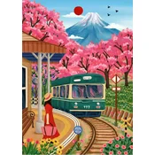 Pieces & Peace - Puzzle Fuji Blossoms - 500 kosov