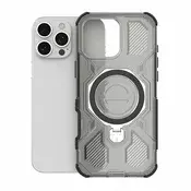Hibridni ovitek Carbon Shield Pro za Xiaomi Redmi Note 15 Pro 5G - smoke black