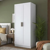 Hanah Home BA297 ormar 90 × 210 × 57,5 cm, bela