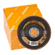 Rhodius Brusilni kolut z lamelnim diskom O 125 mm K80 10 kosov.