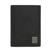 Denarnica Calvin Klein Emblem Hw N/S Billfold W/ Coin LV04D1281G Črna