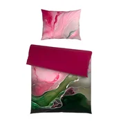 Esposa OBOJESTRANSKA POSTELJNINA 140/200 cm saten pink