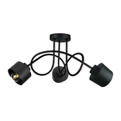 Nadgradni lestenec SIMPLY BLACK 3xE27/60W/230V