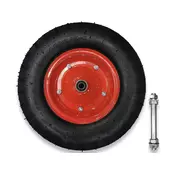 shumee Celotno kolo samokolnice 4.00-8, 1,2 mm platišče, ojačan 4PR, plus 12 mm debela os