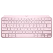 Logitech MX Keys Mini Illuminated Bežicna tastatura, Pozadinsko osvetljenje, Roze